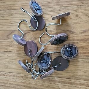 Set of 12 Horse Shower Hooks